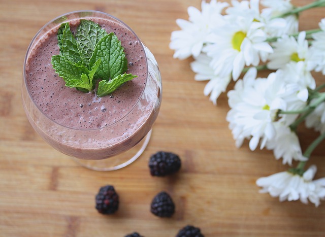 smoothie z ostružin